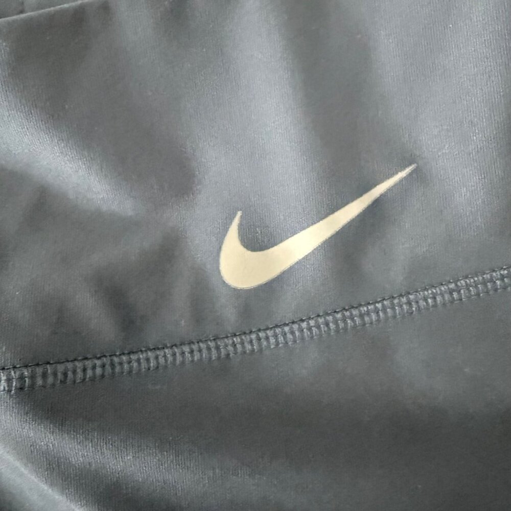 Nike Dri-Fit Womens Leggings S Blue/Gray Polyester & Spandex Stretch Activewear - Picture 5 of 11